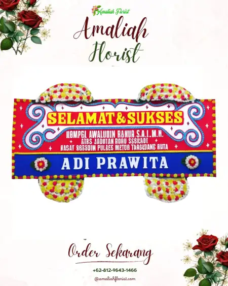 Papan Bunga Ucapan Selamat Anggrawati