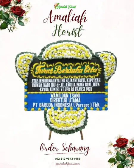 Papan Bunga Duka Anggrawati